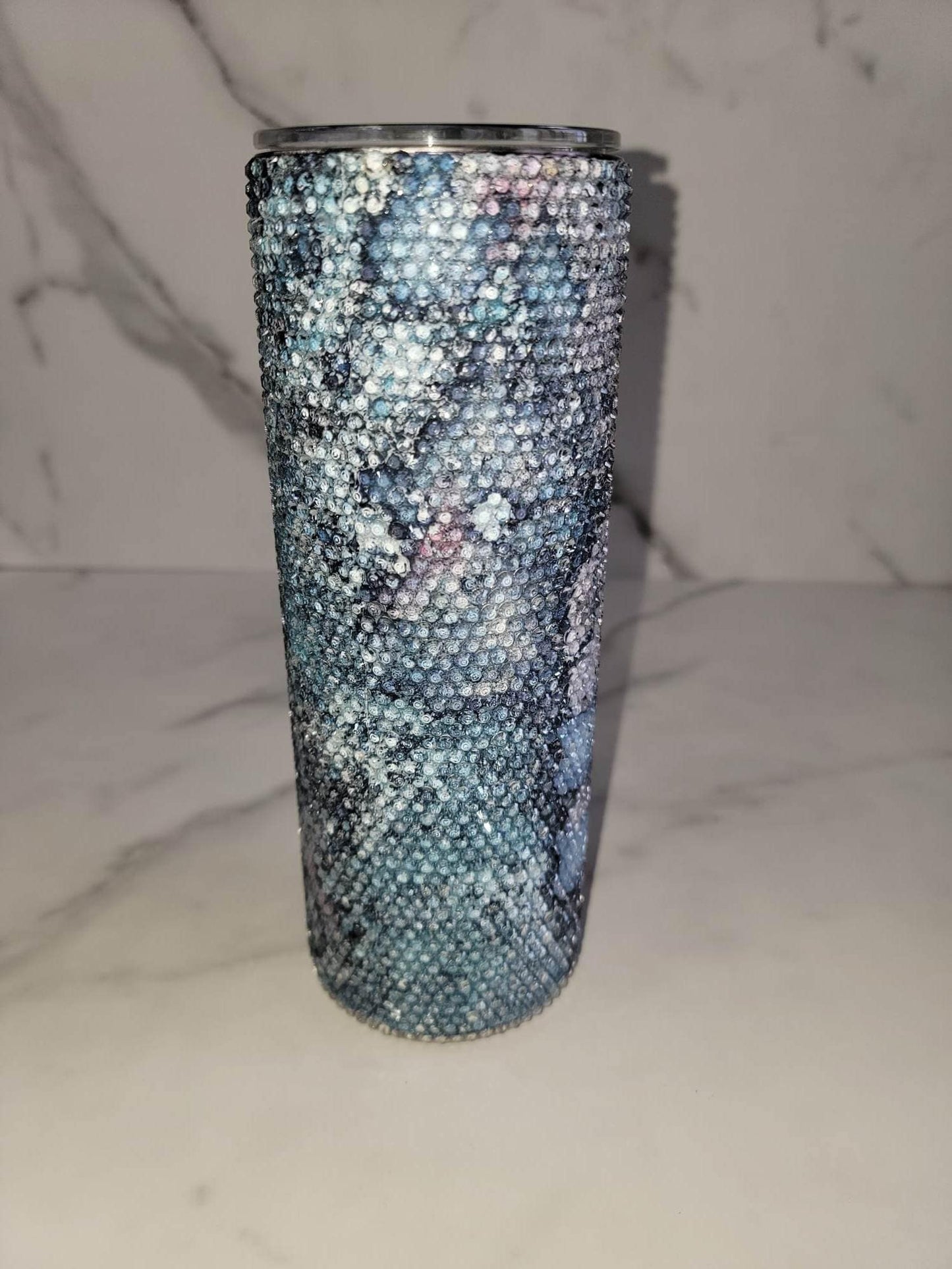 PROTECT YOUR PEACE RHINESTONE TUMBLER