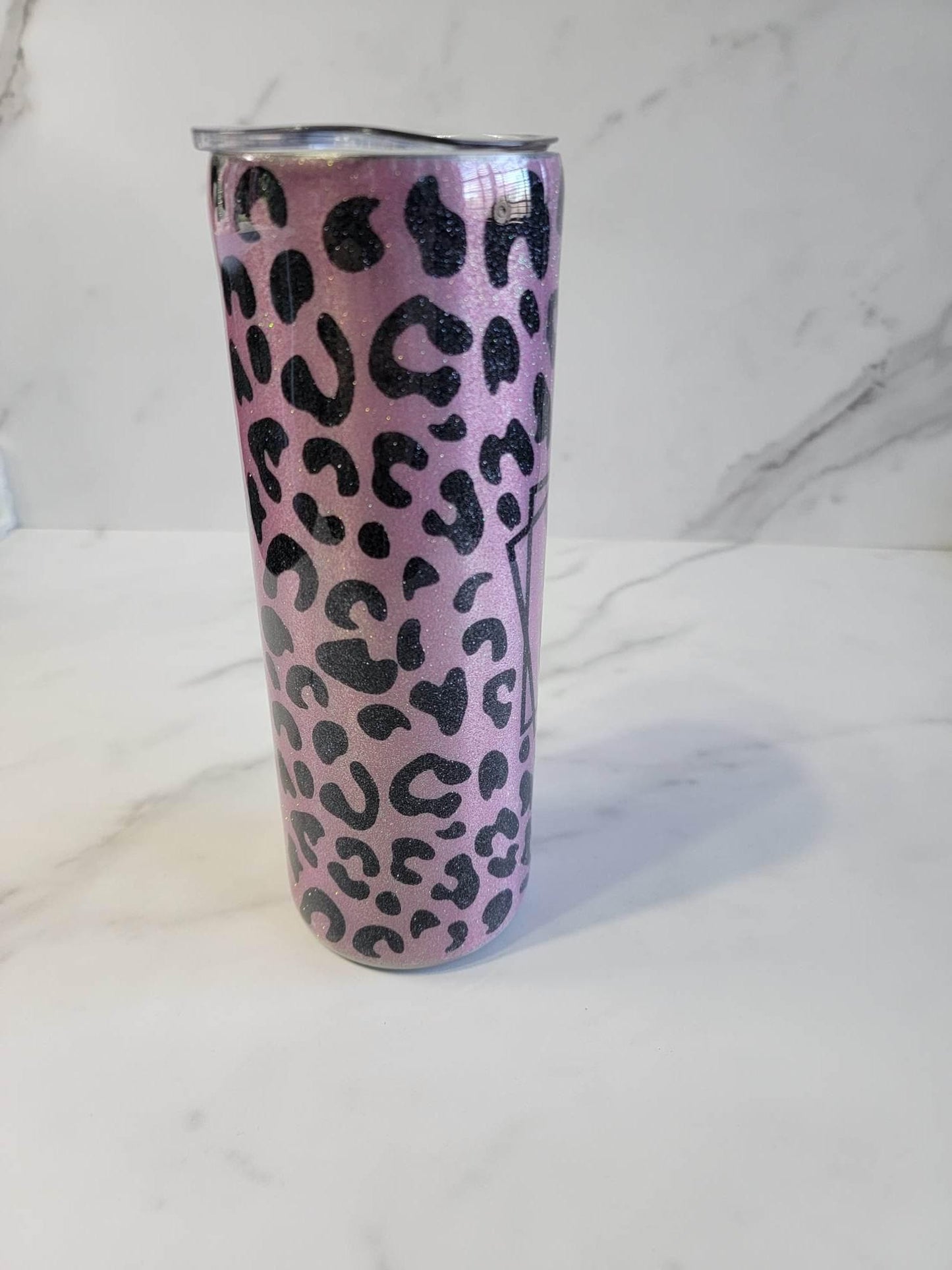 MAMA LEOPARD PRINT TUMBLER
