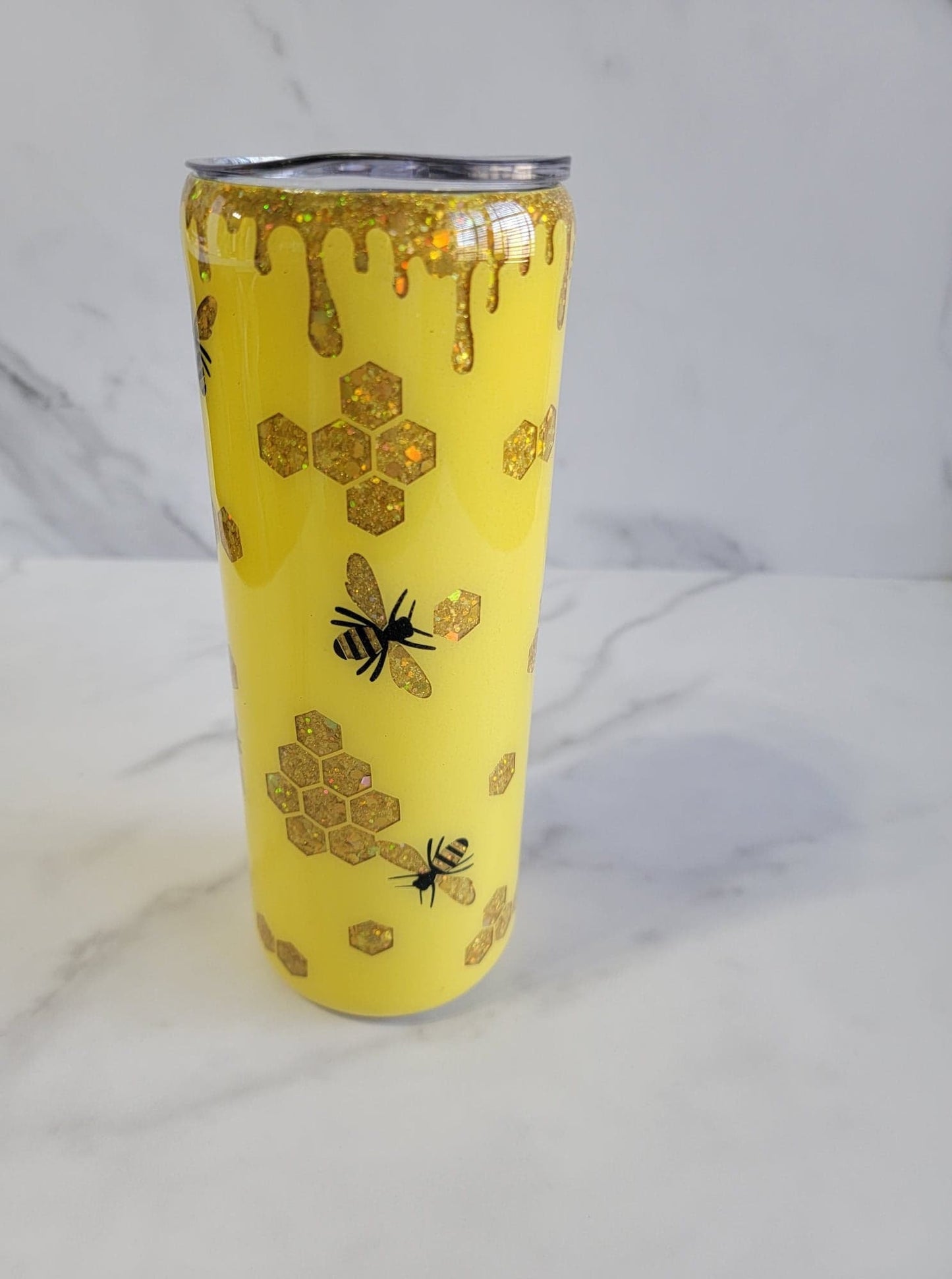 BEE/HONEYCOMB TUMBLER