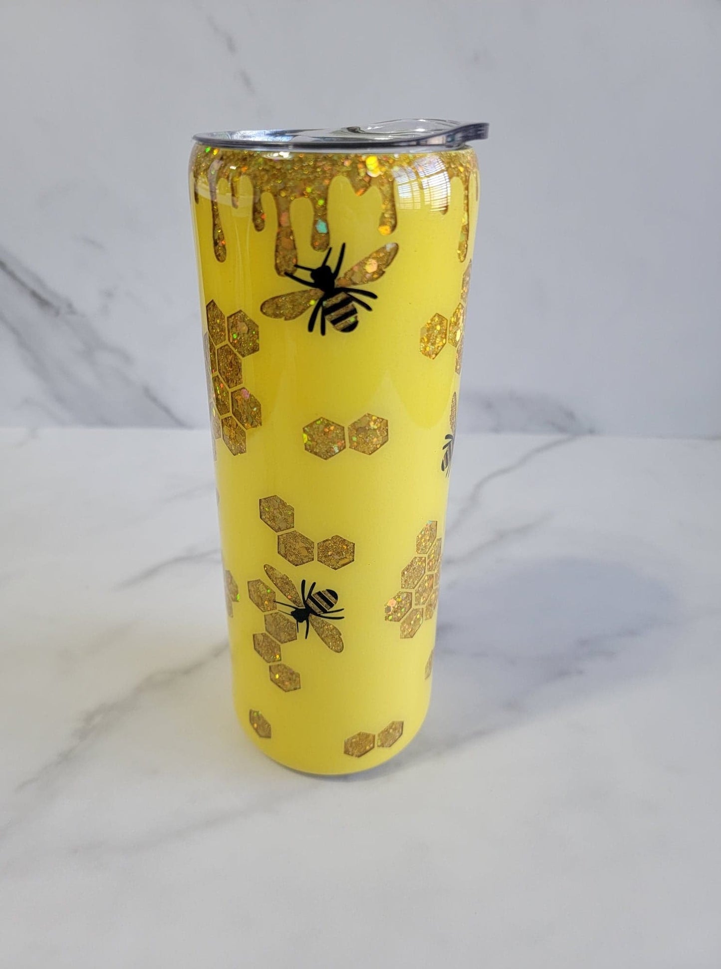 BEE/HONEYCOMB TUMBLER