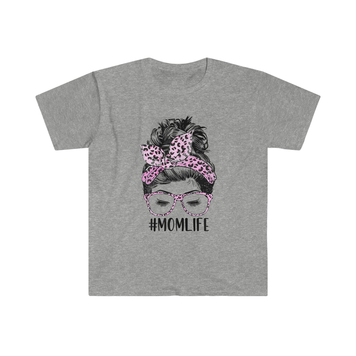 MESSY BUN MOM LIFE T-SHIRT
