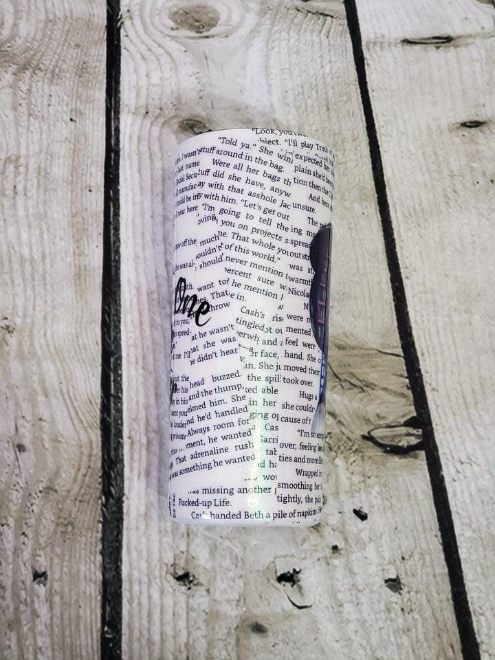 JUST ONE MORE CHAPTER TUMBLER
