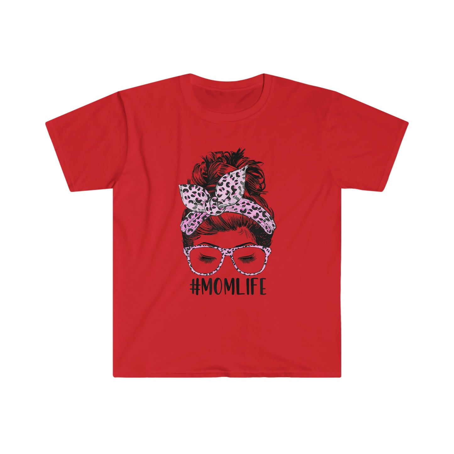 MESSY BUN MOM LIFE T-SHIRT