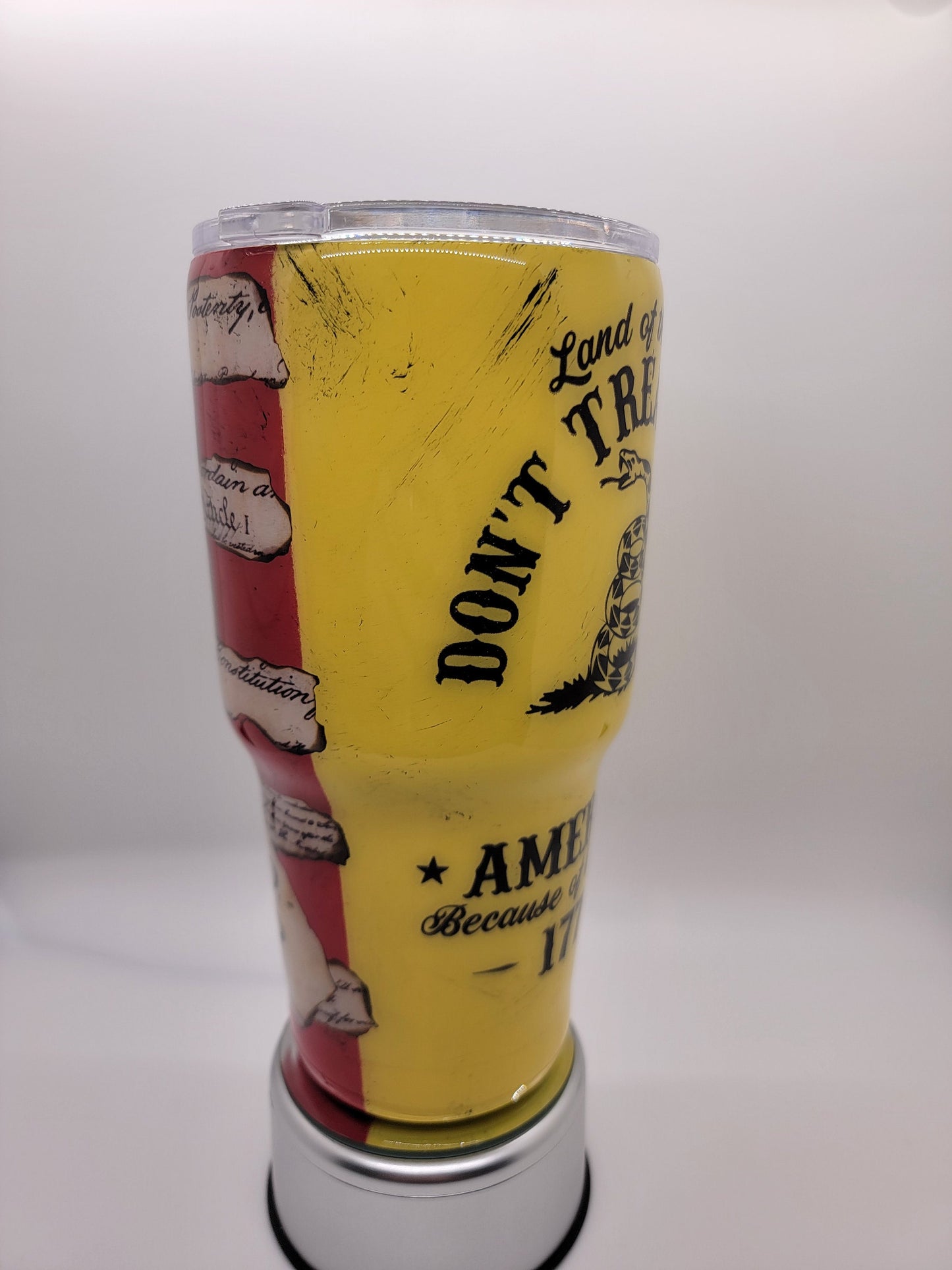 WE THE PEOPLE/GADSDEN FLAG SPLIT TUMBLER