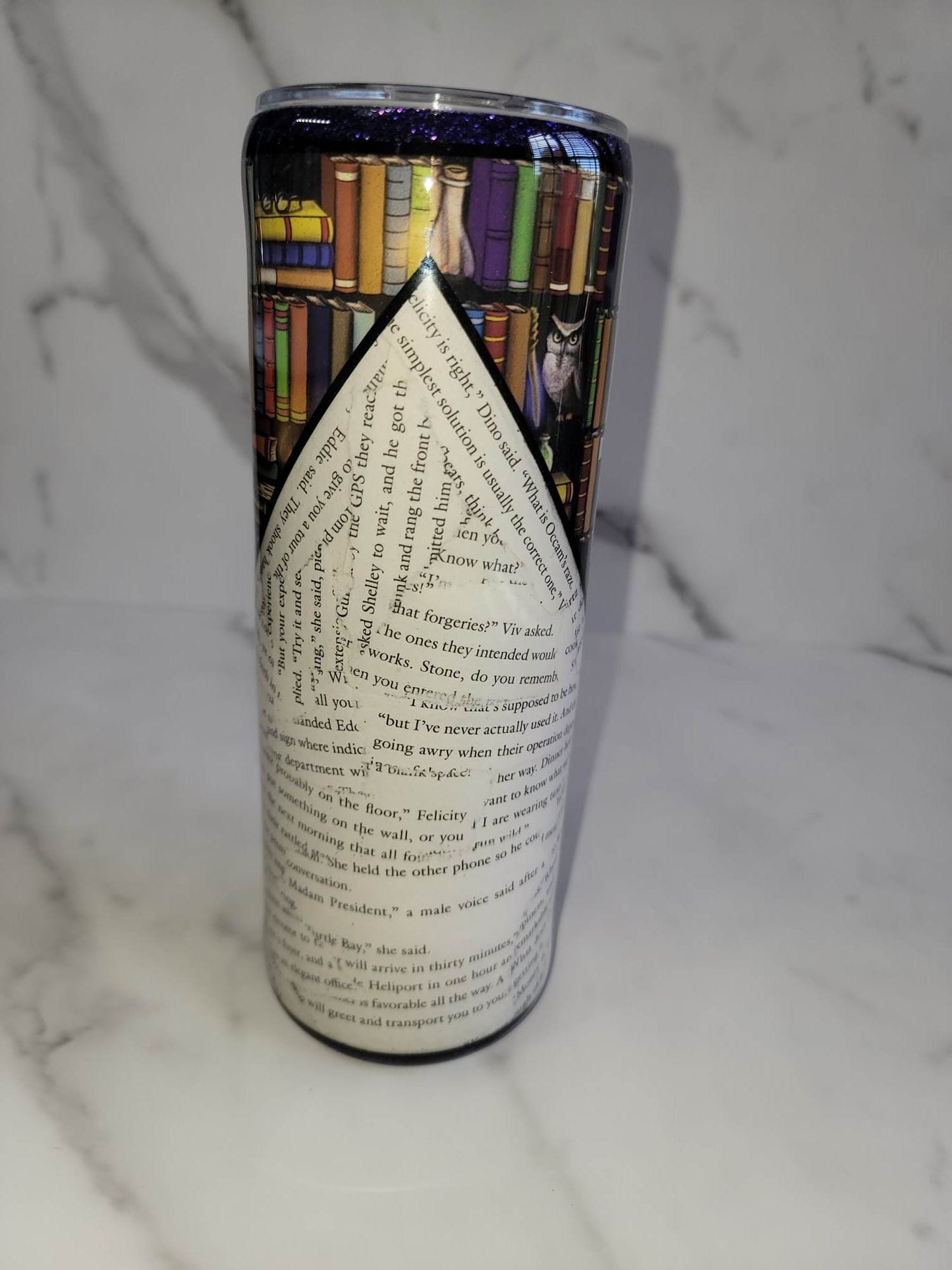 BOOK WORM TUMBLER