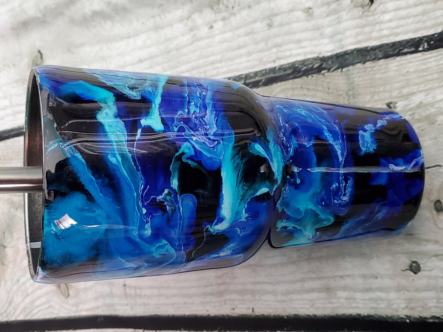 ALCOHOL INK SWIRL TUMBLER