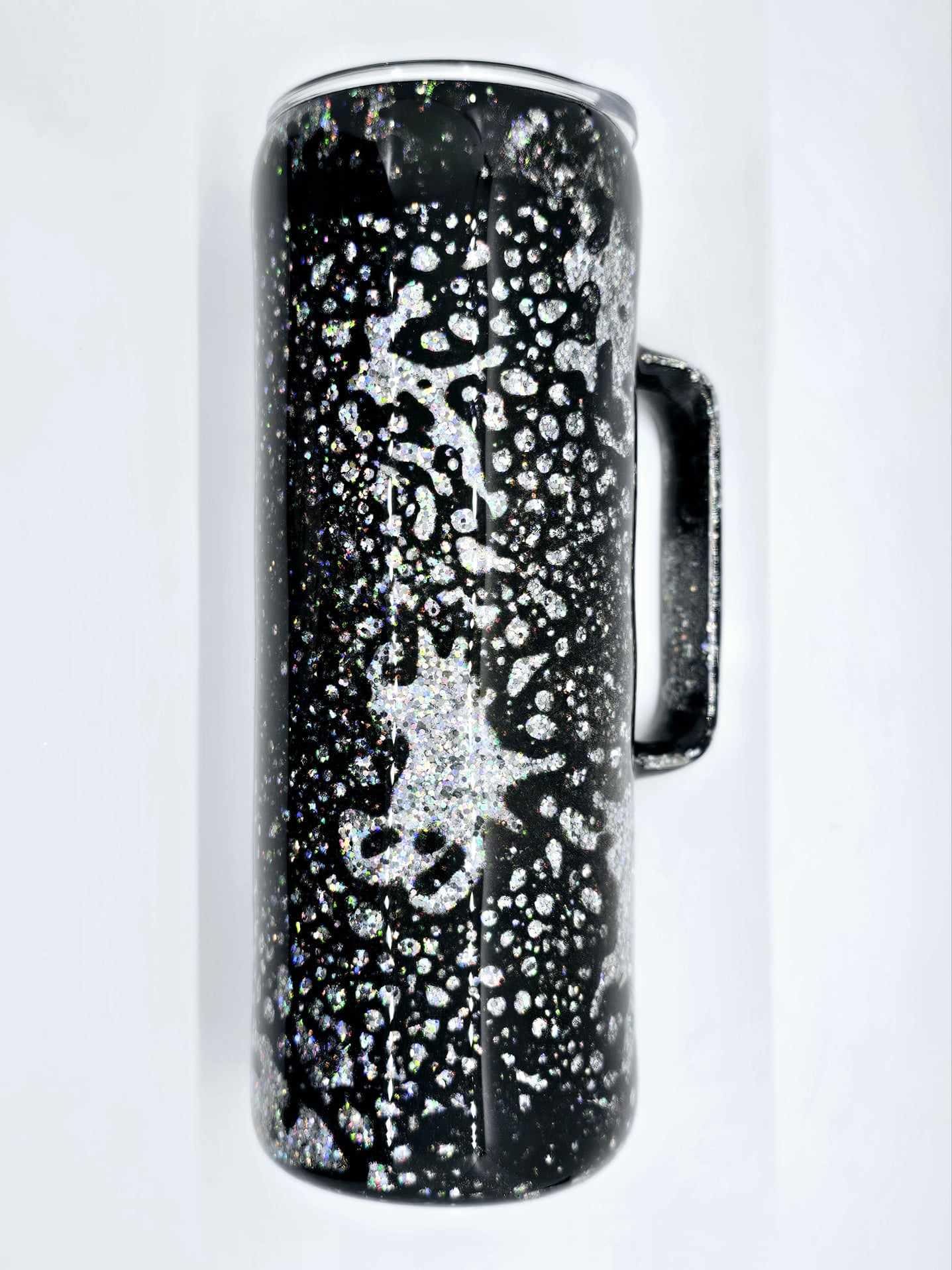 ROCK ON SKELETON HAND TUMBLER
