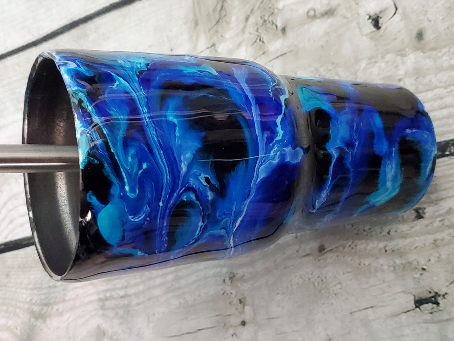ALCOHOL INK SWIRL TUMBLER