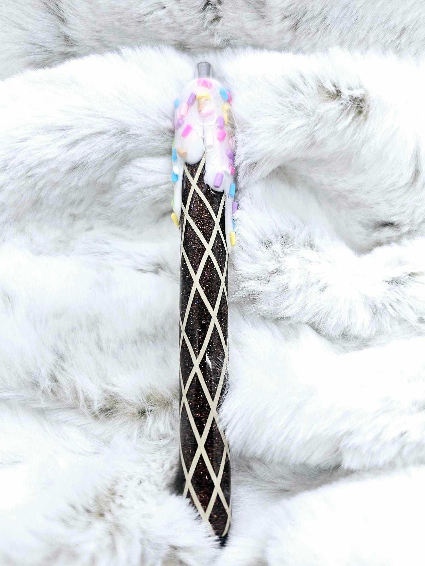 ICE CREAM CONE WITH SPRINKLES PEN