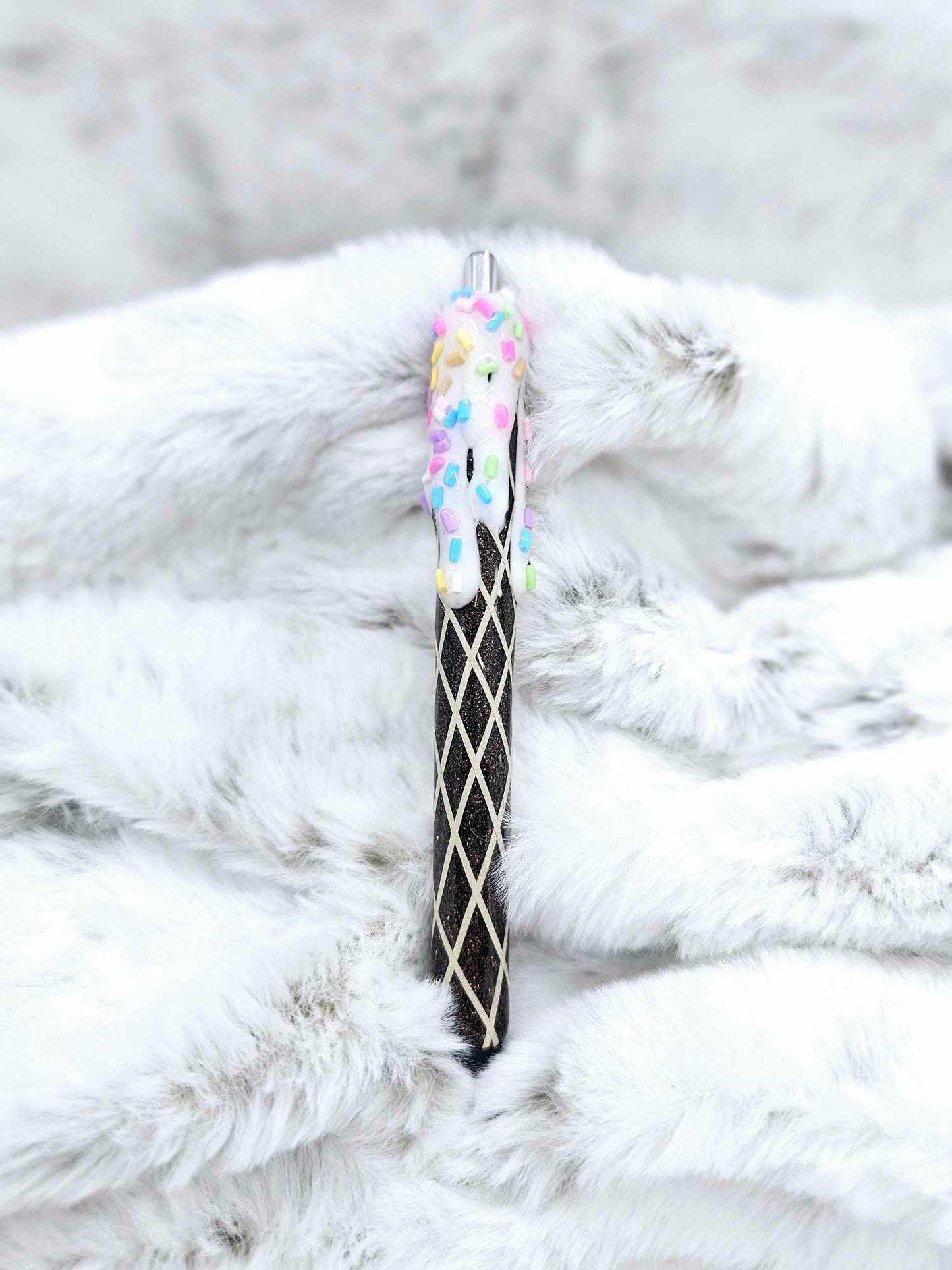 ICE CREAM CONE WITH SPRINKLES PEN