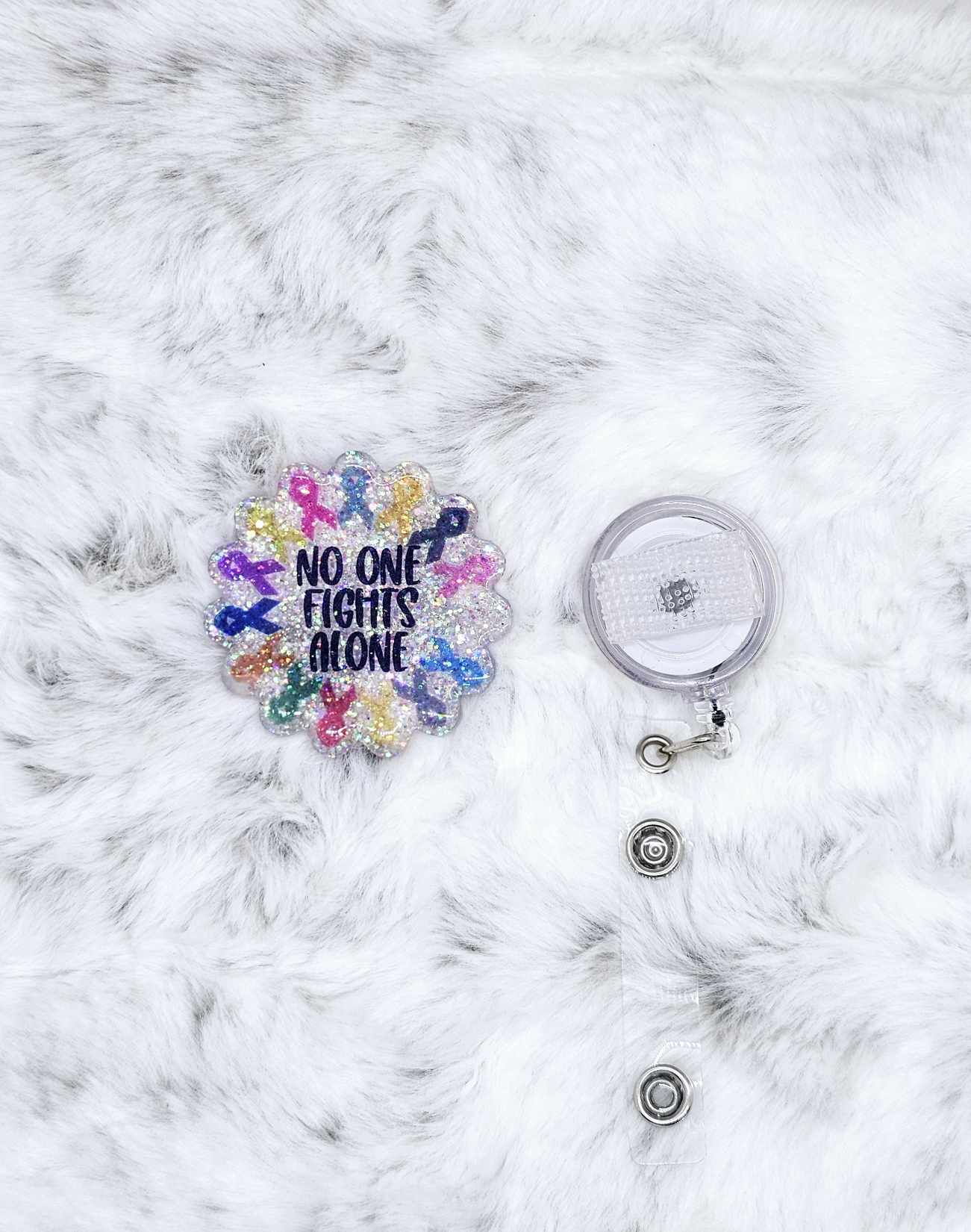 NO ONE FIGHTS ALONE BADGE REEL