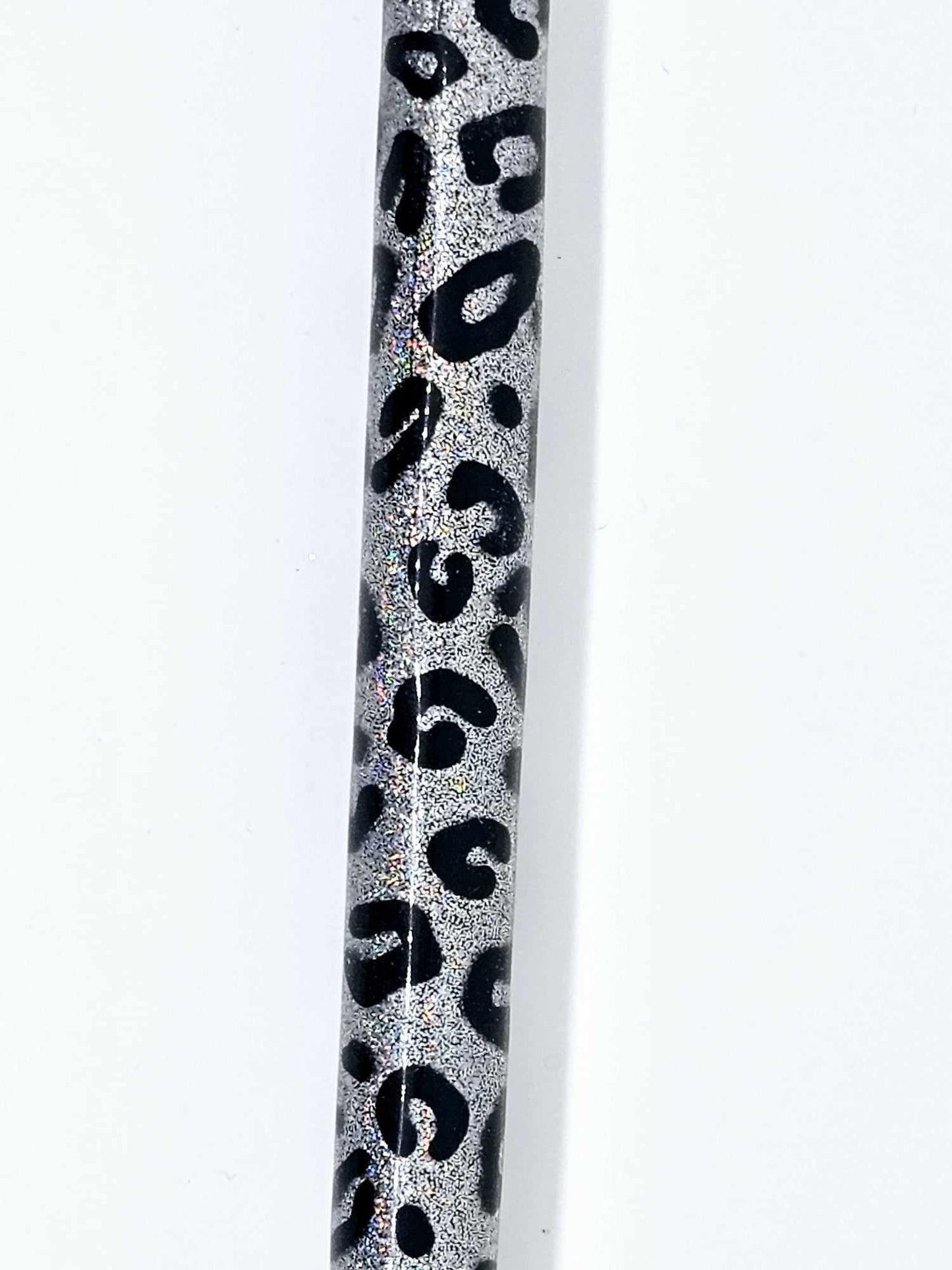 GLITTER WITH LEOPARD PRINT EPOXY PEN