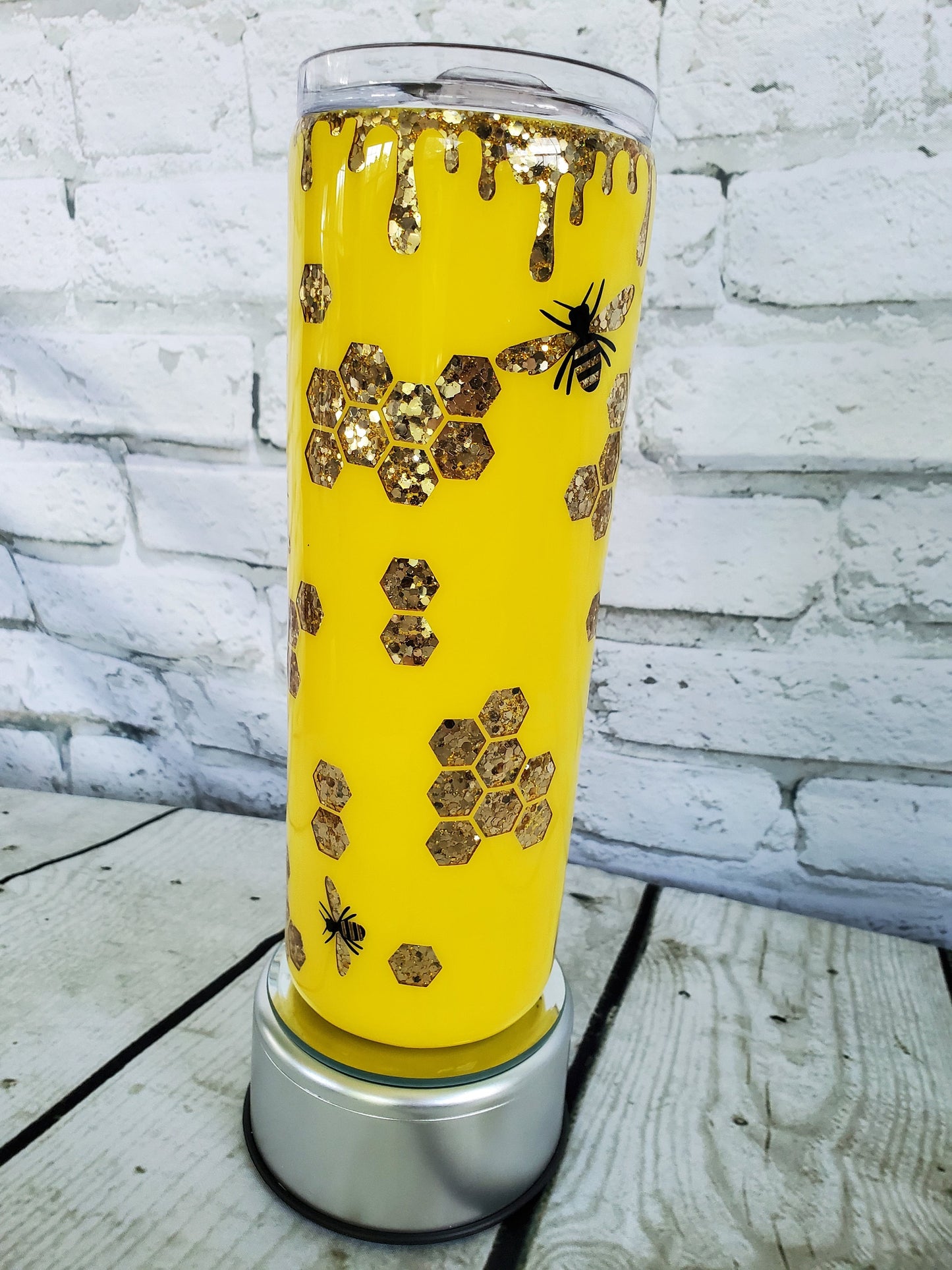 BEE/HONEYCOMB TUMBLER