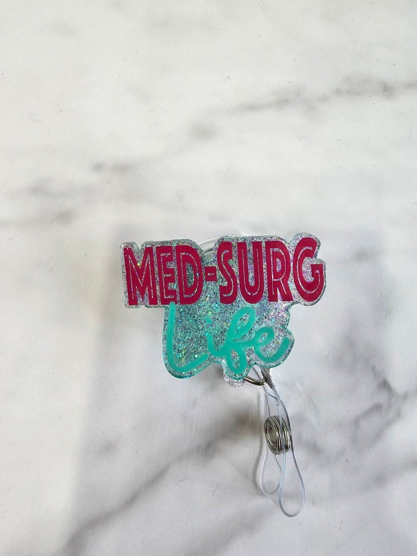 MED-SURG LIFE BADGE REEL