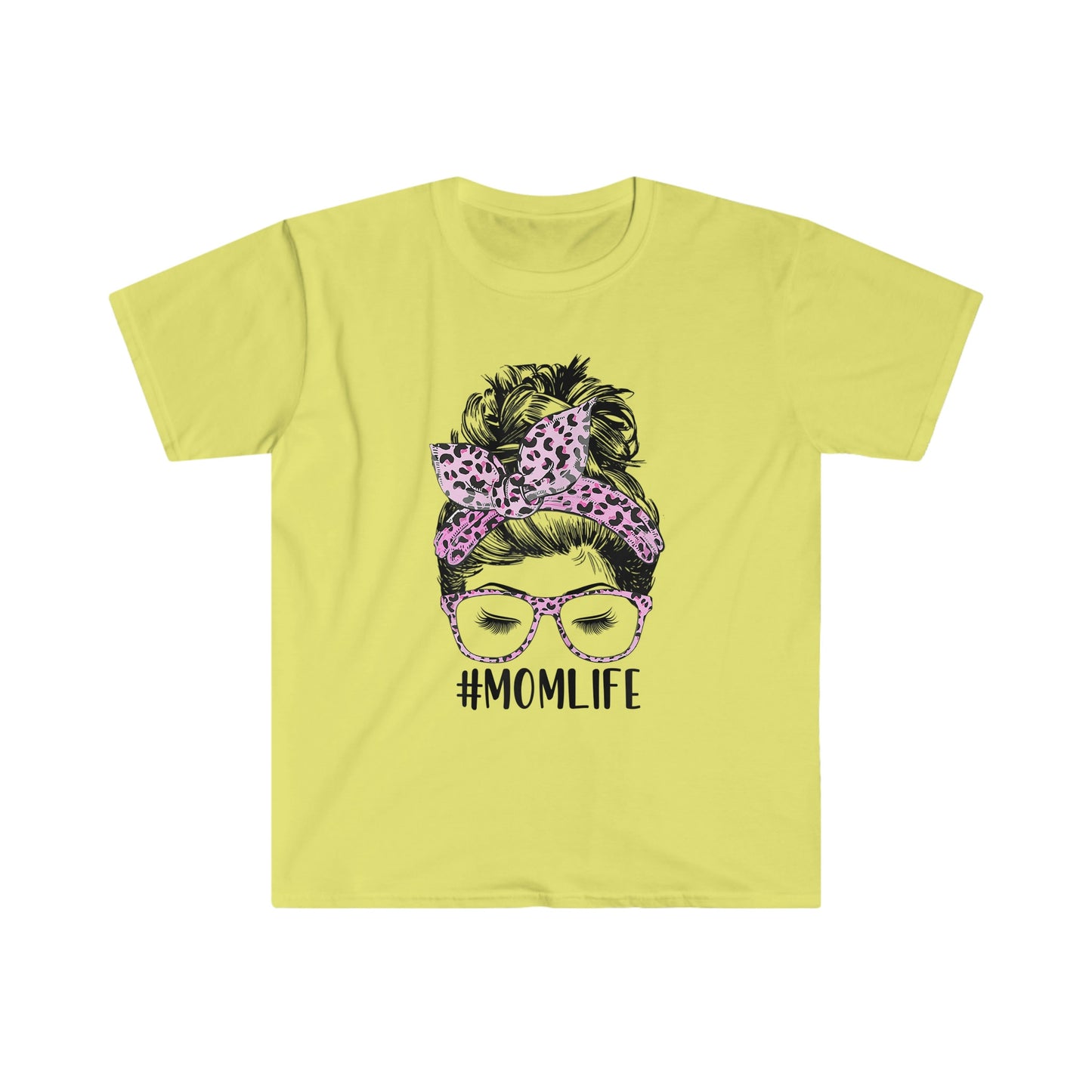MESSY BUN MOM LIFE T-SHIRT