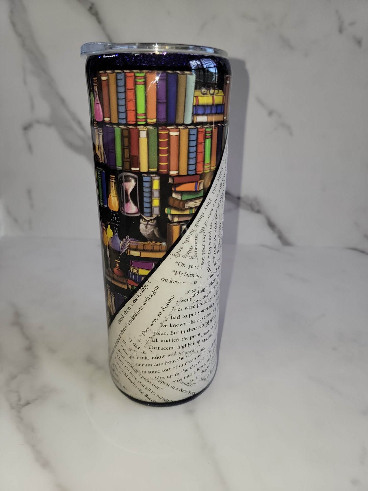 BOOK WORM TUMBLER