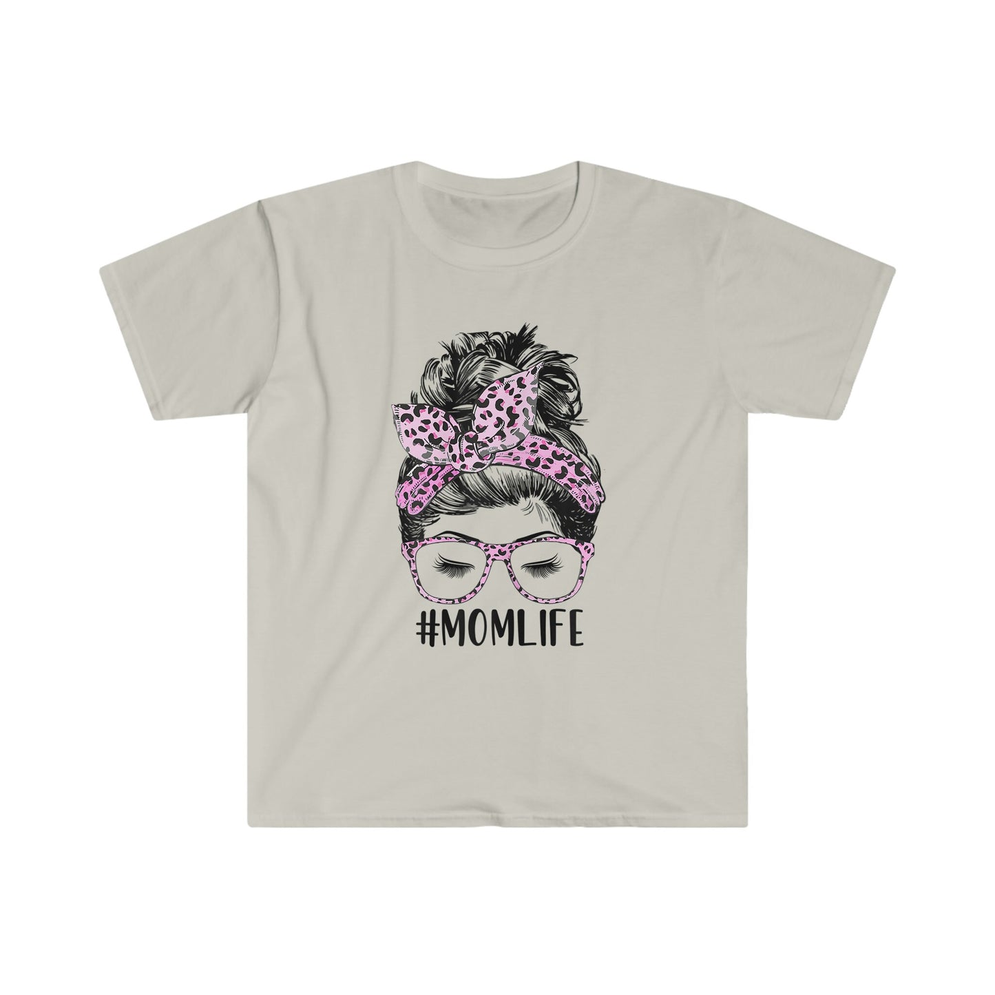 MESSY BUN MOM LIFE T-SHIRT