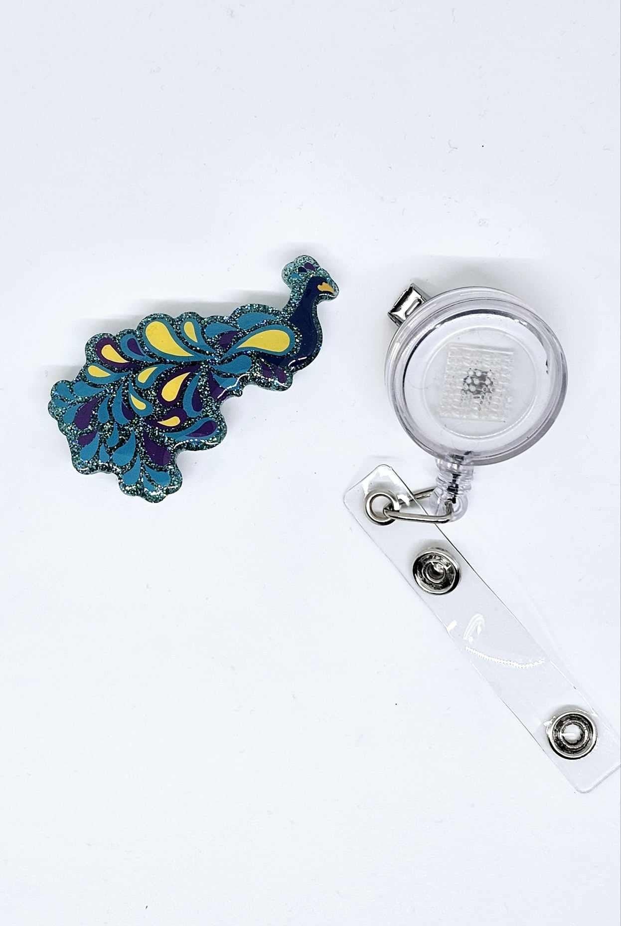 PEACOCK BADGE REEL