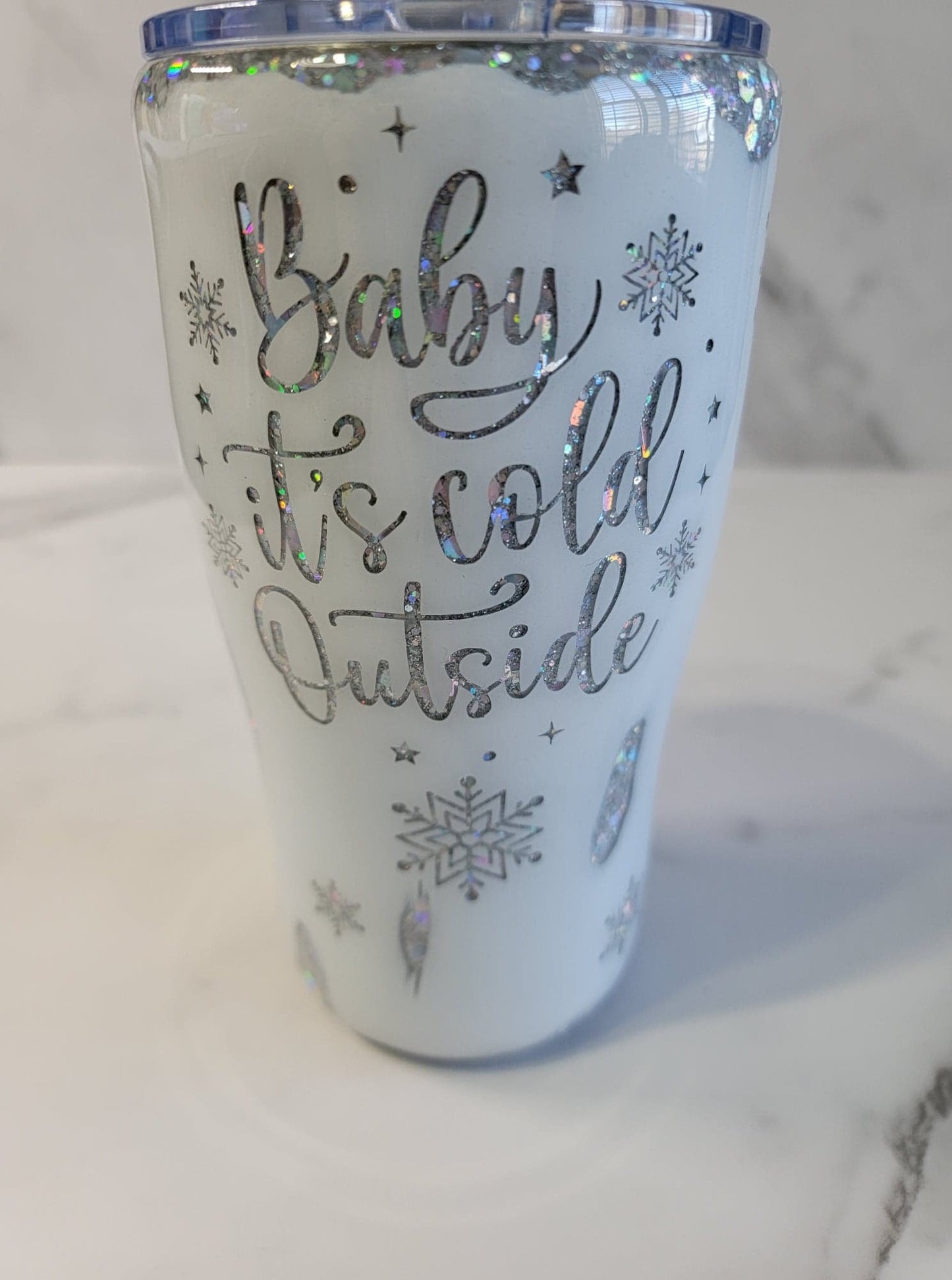 BABY IT'S COLD OUTSIDE TUMBLER