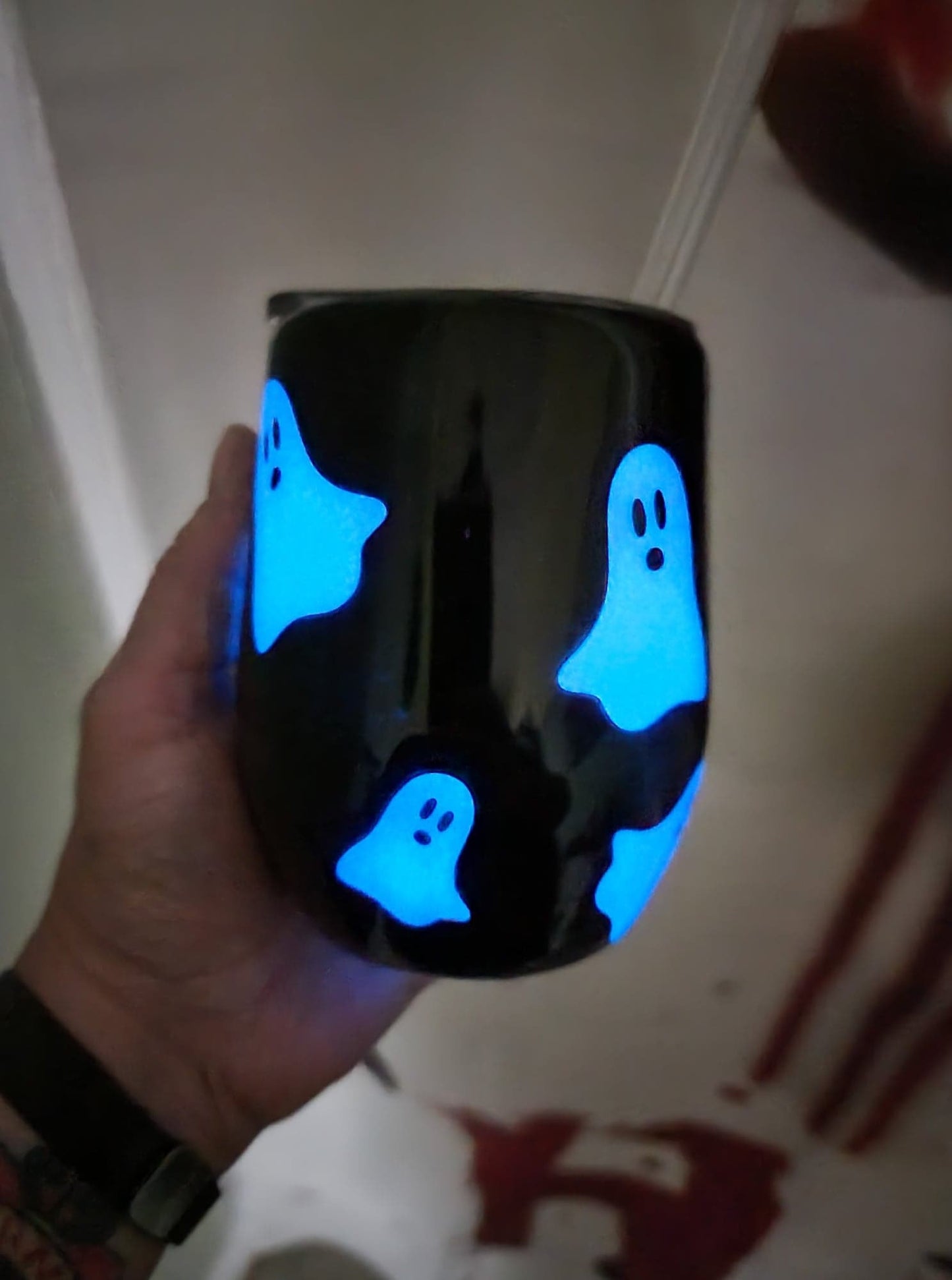 GLOW IN THE DARK GHOST TUMBLER