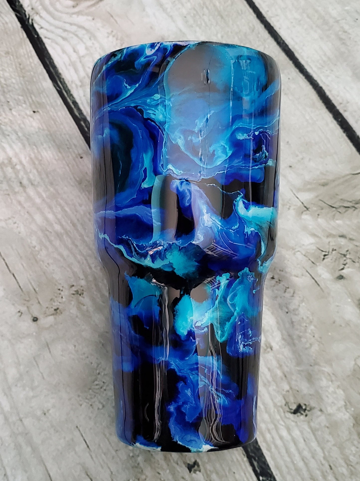 ALCOHOL INK SWIRL TUMBLER