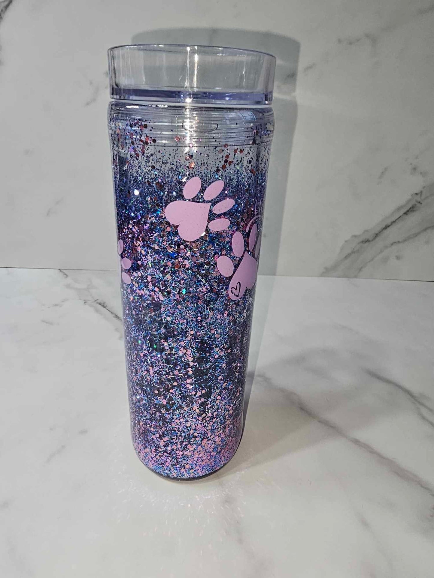 LIFE IS BETTER WITH DOGS SNOW GLOBE TUMBLER