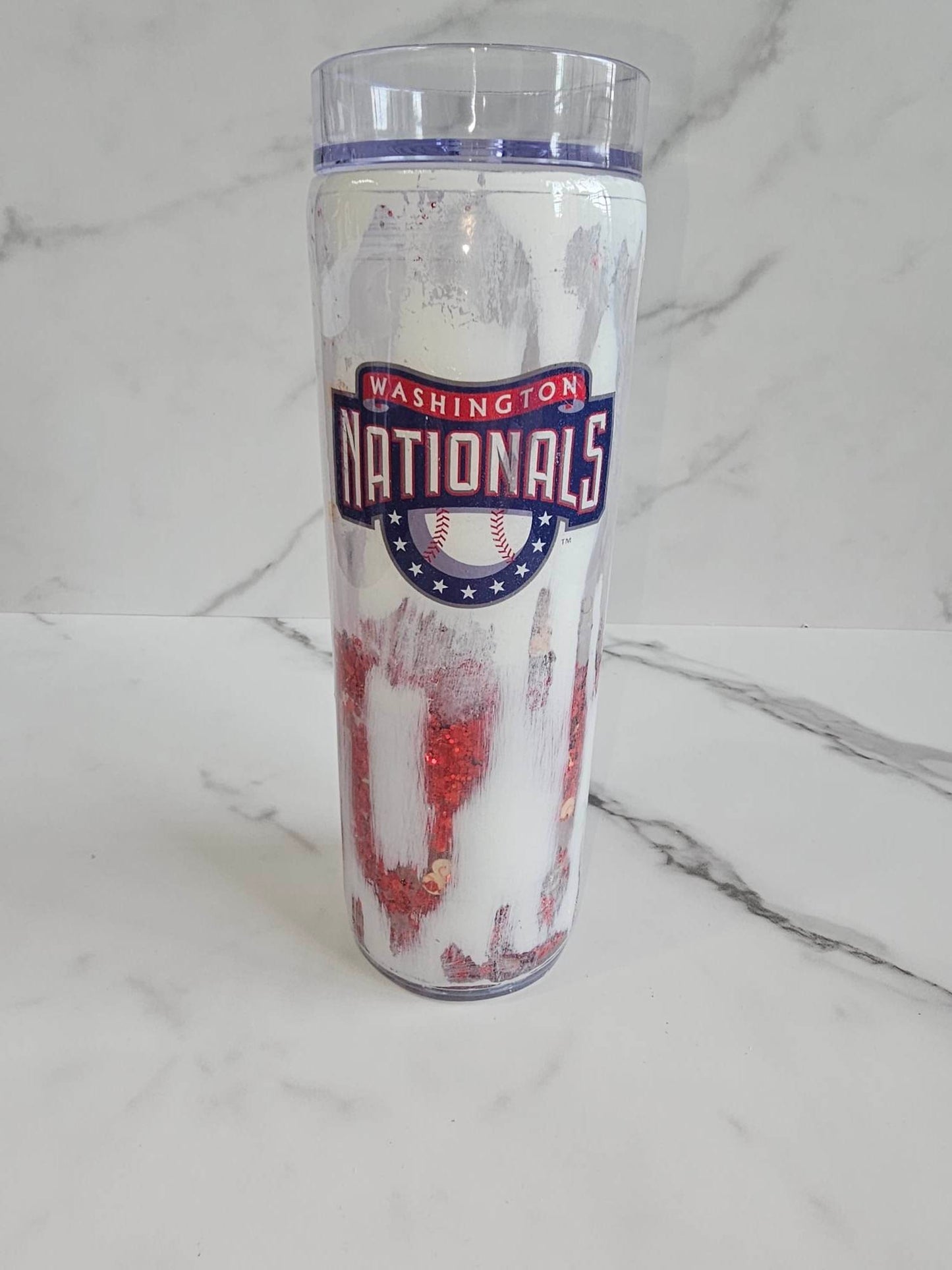 NATIONALS SNOW GLOBE TUMBLER