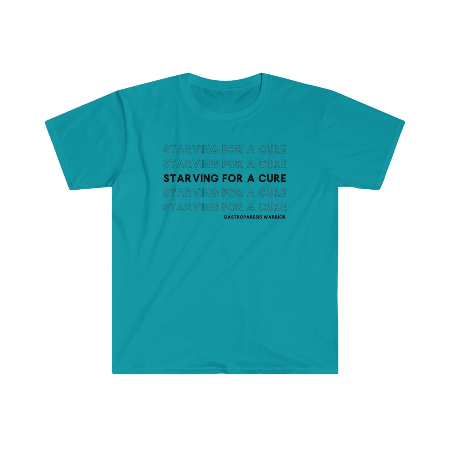 STARVING FOR A CURE GASTROPARESIS AWARENESS T-SHIRT