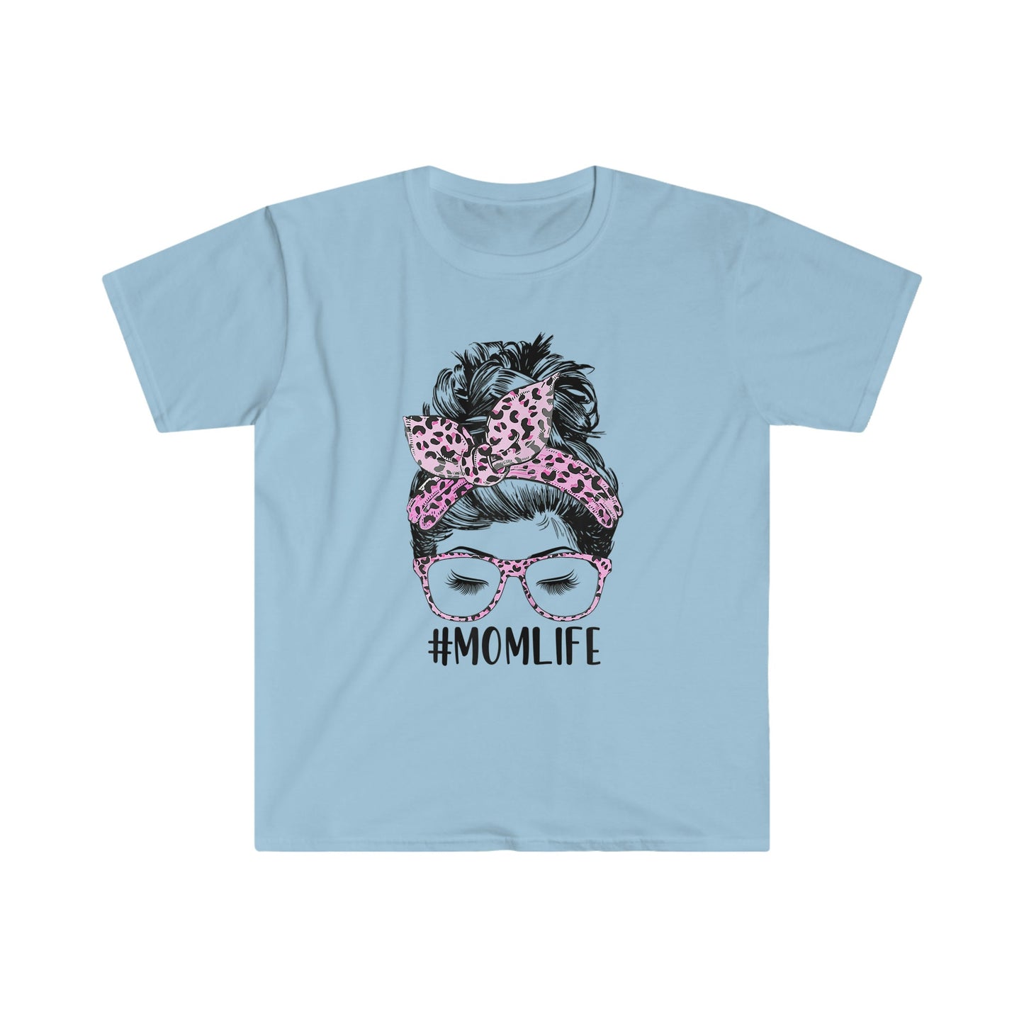 MESSY BUN MOM LIFE T-SHIRT