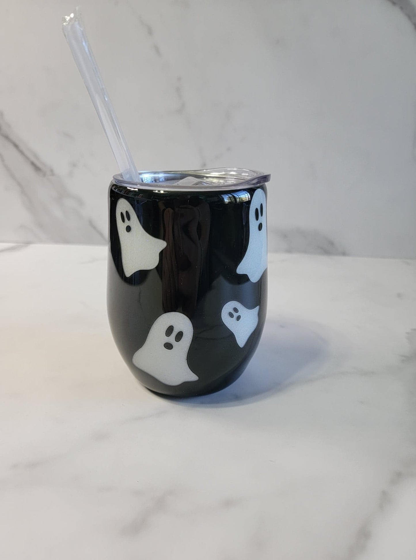 GLOW IN THE DARK GHOST TUMBLER