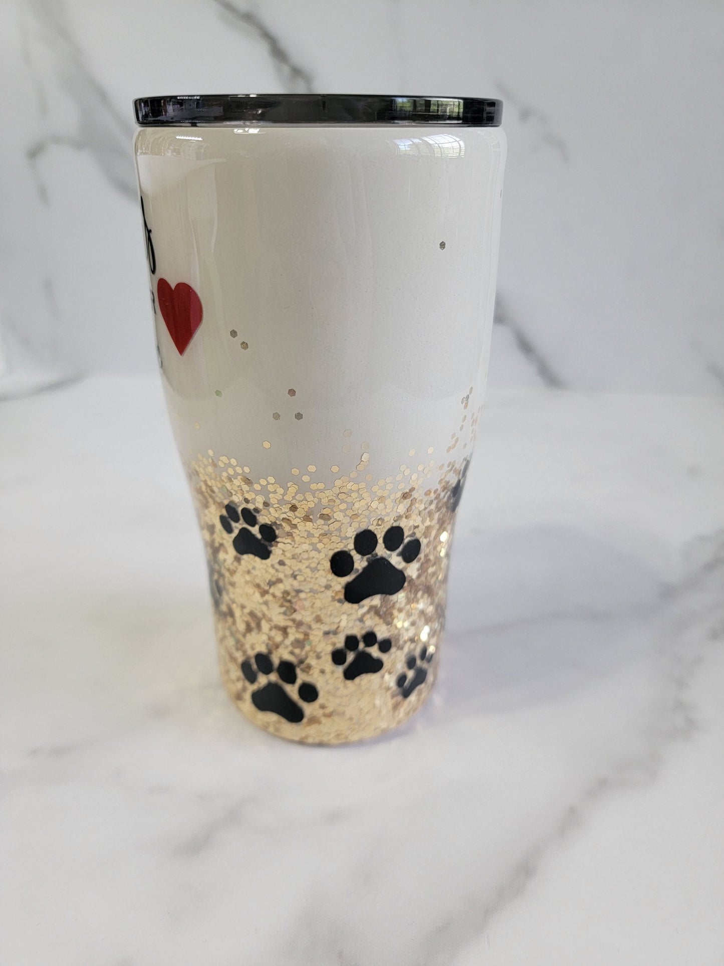 HOME IS WHEREVER MY DOGS ARE TUMBLER