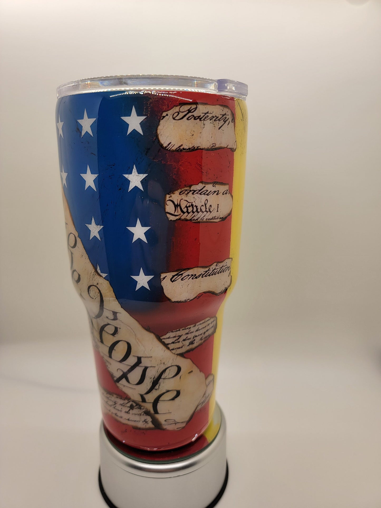 WE THE PEOPLE/GADSDEN FLAG SPLIT TUMBLER