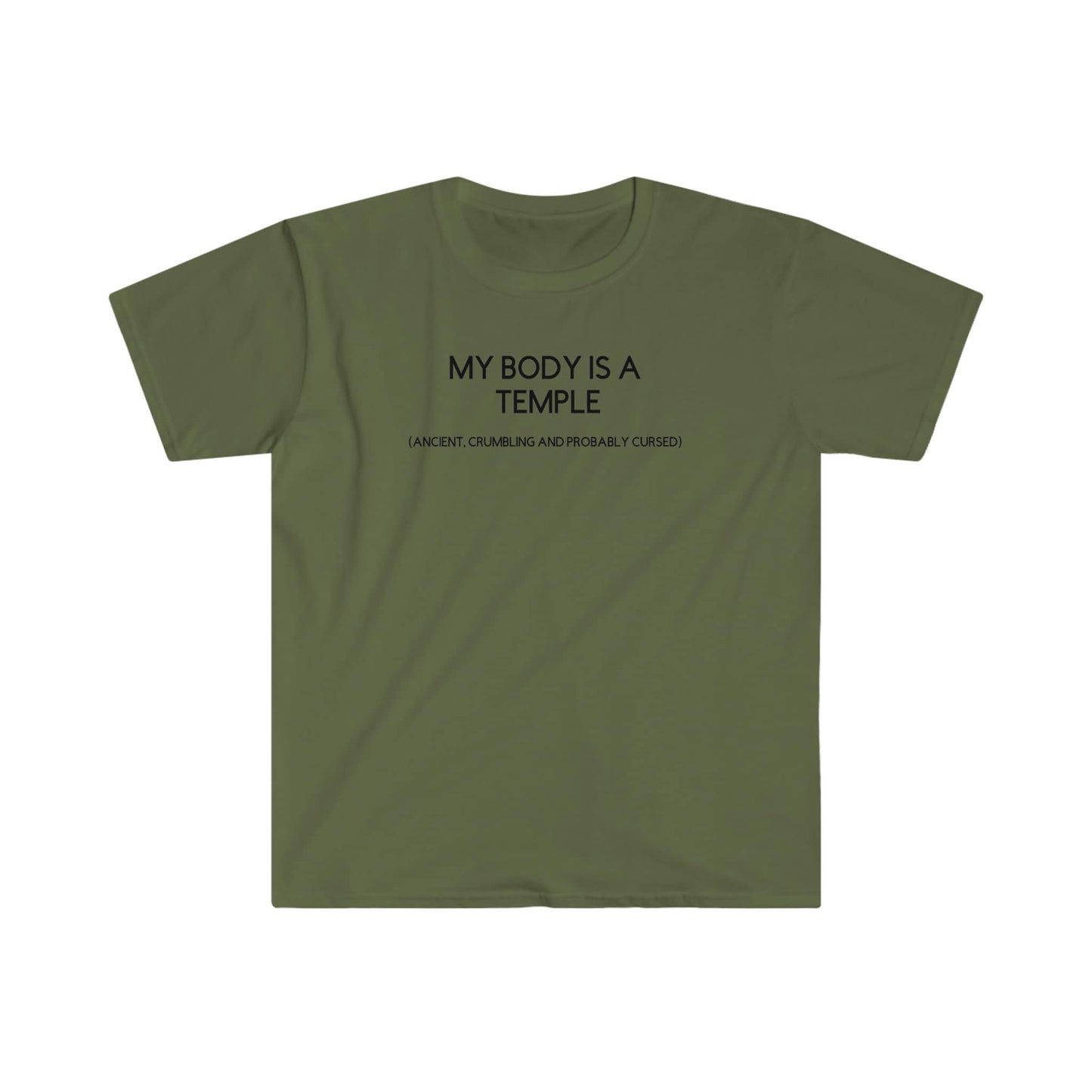MY BODY IS A TEMPLE T-SHIRT