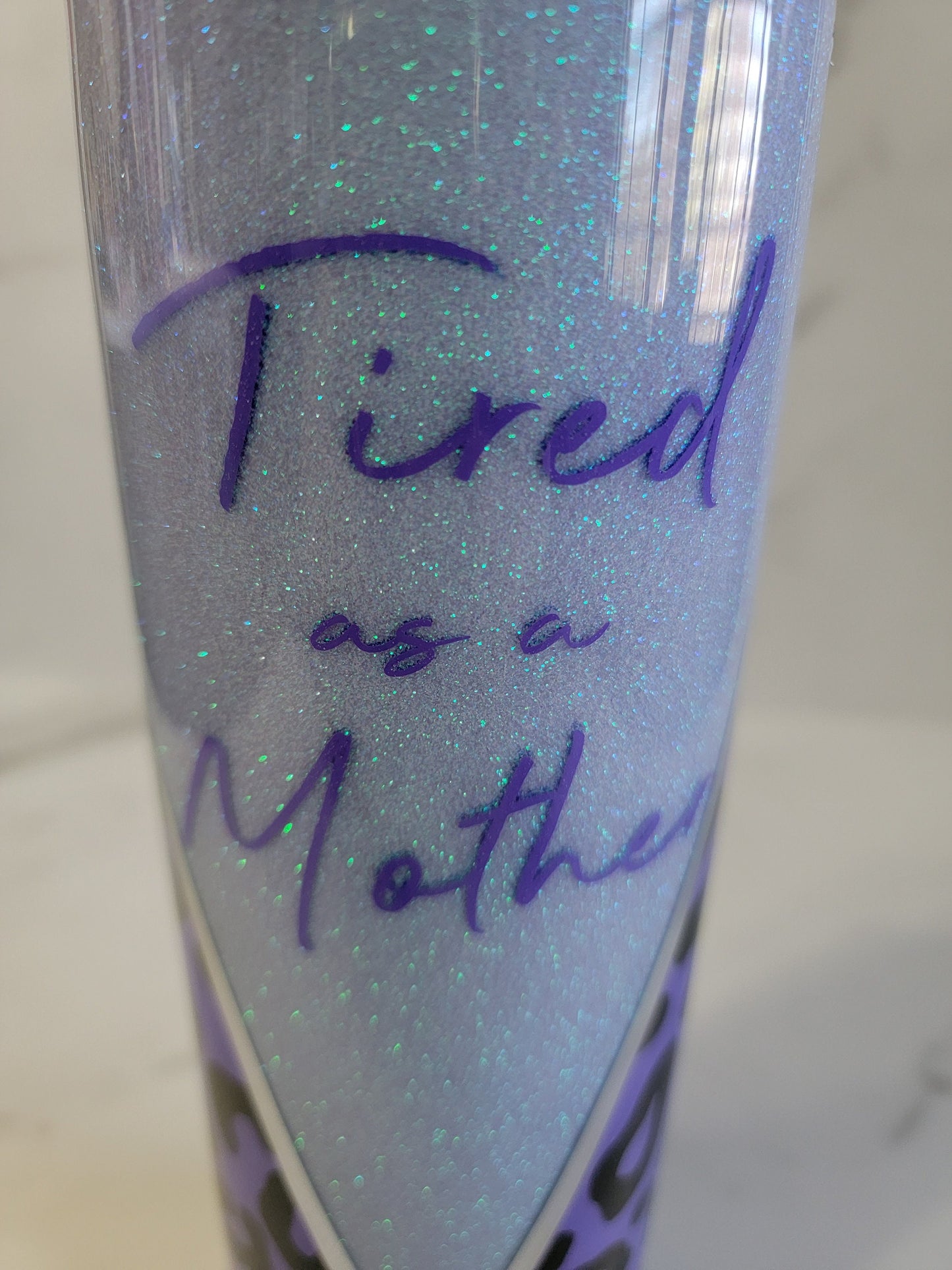 TIRED AS A MOTHER TUMBLER