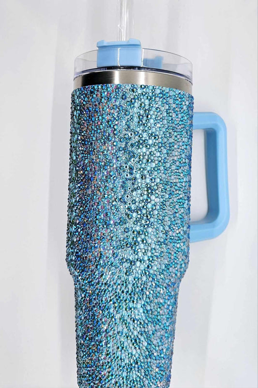 RHINESTONE STANLEY DUPE TUMBLER