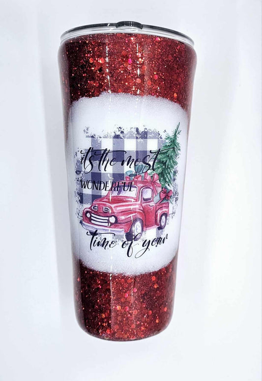 MOST WONDERFUL TIME OF THE YEAR TUMBLER