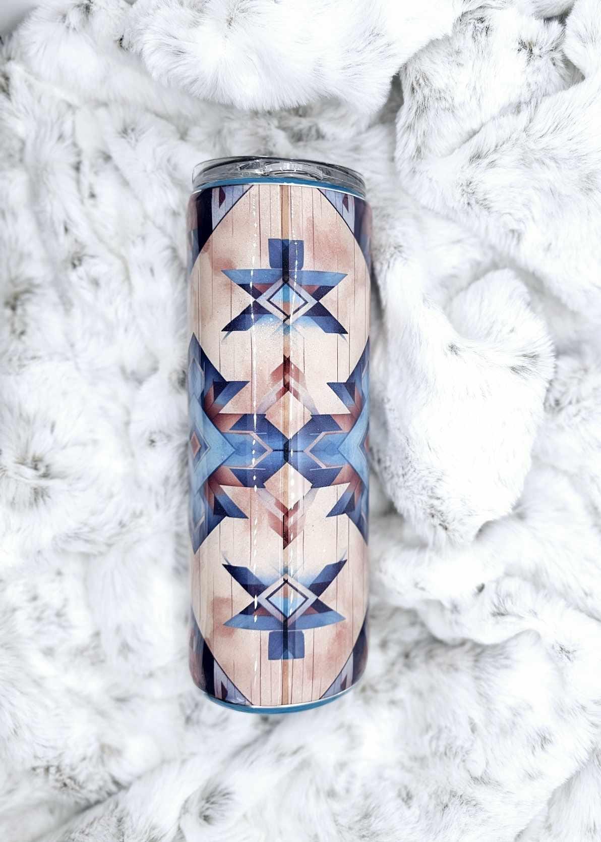 WESTERN STYLE TUMBLER WITH PERSONALIZED PICTURE