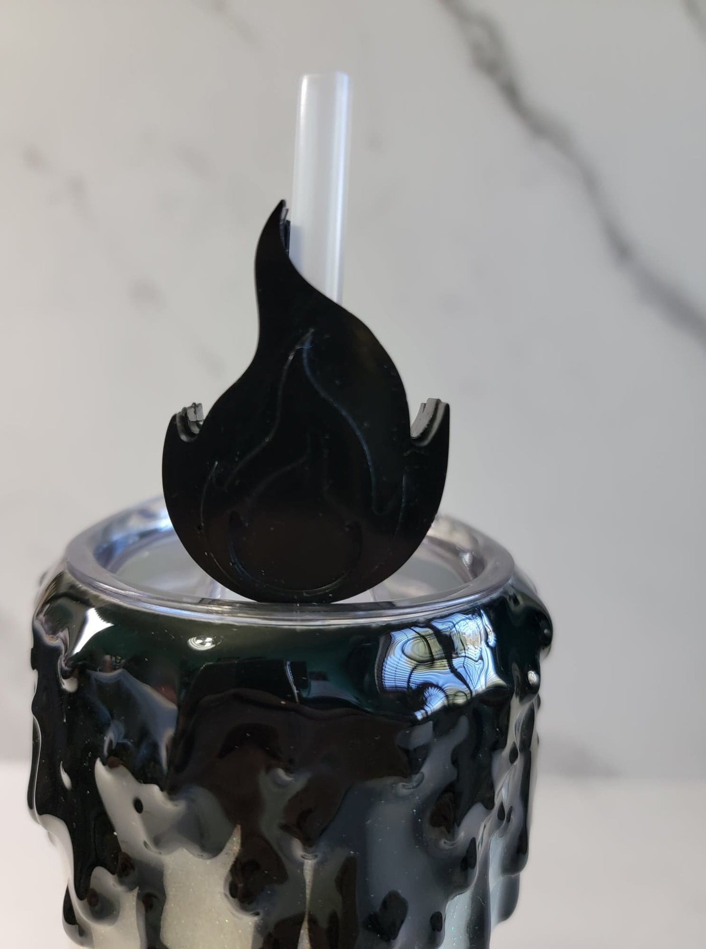 BLACK FLAME TUMBLER
