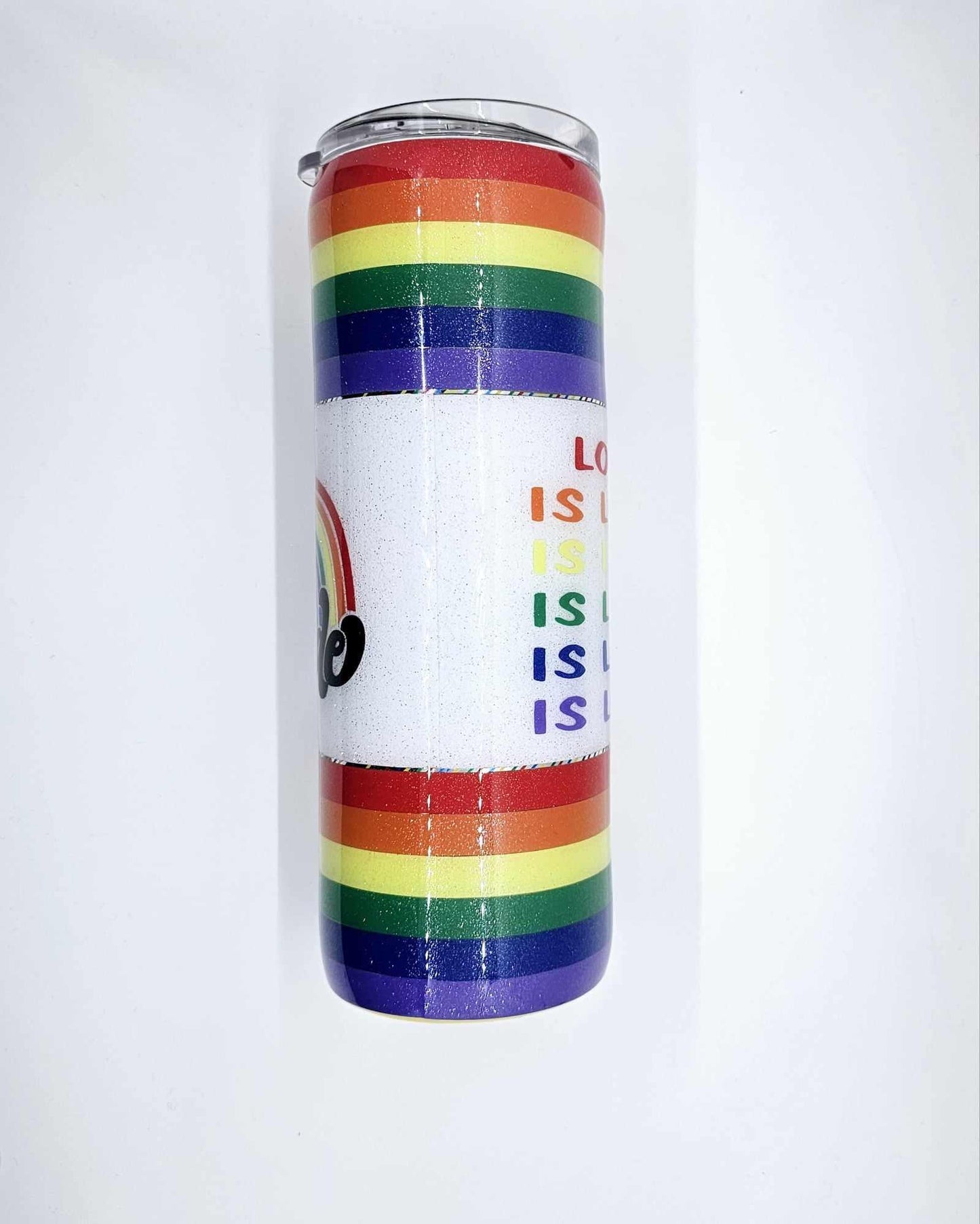 LOVE IS LOVE TUMBLER