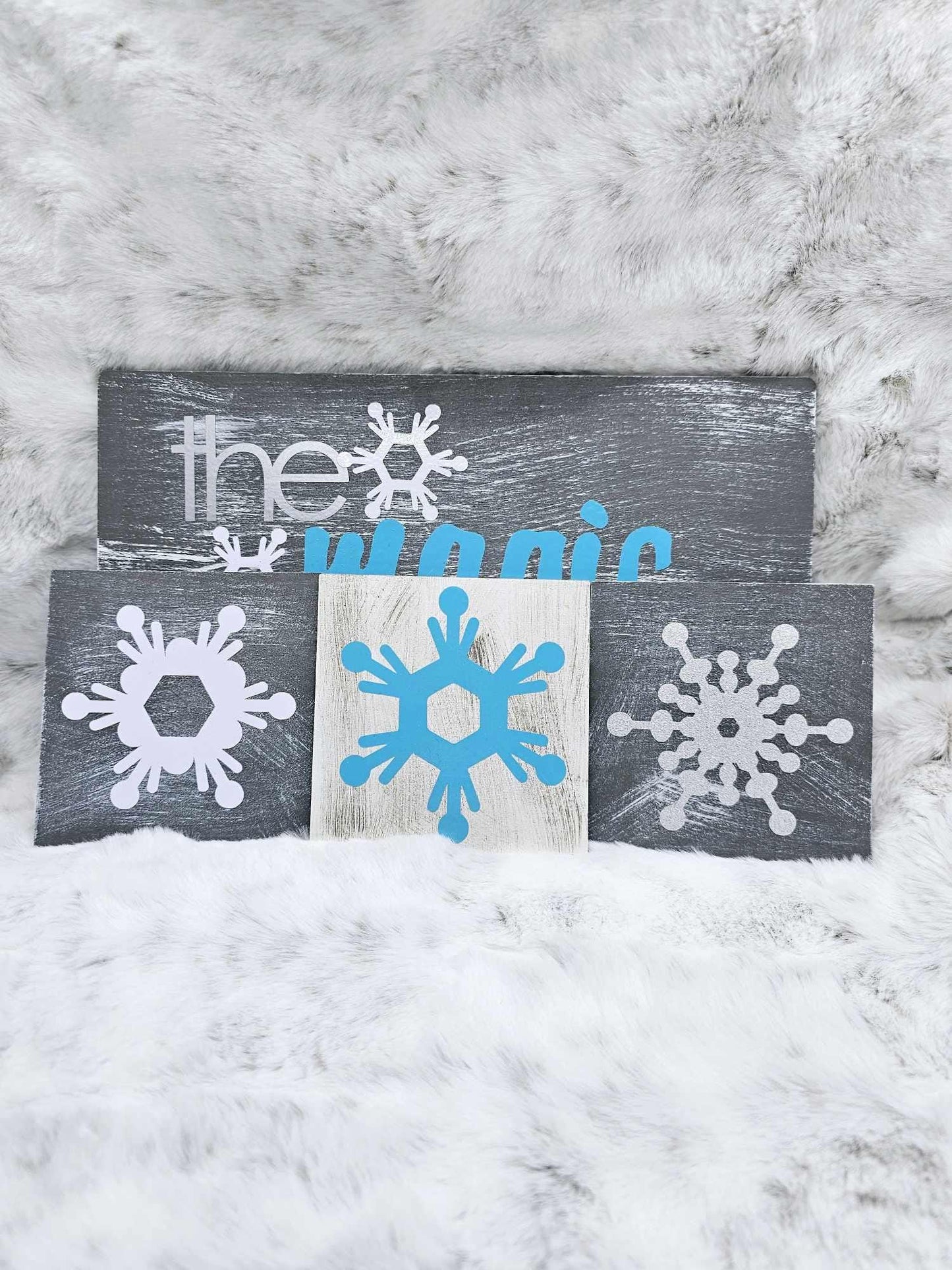 THE MAGIC OF WINTER DECORATIVE SIGN