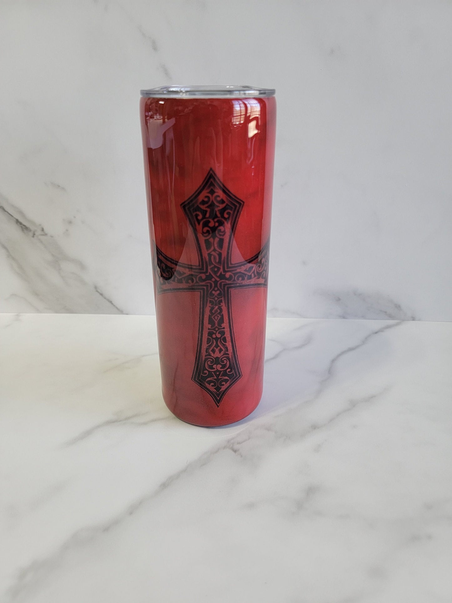CROSS SMOKE EFFECT TUMBLER