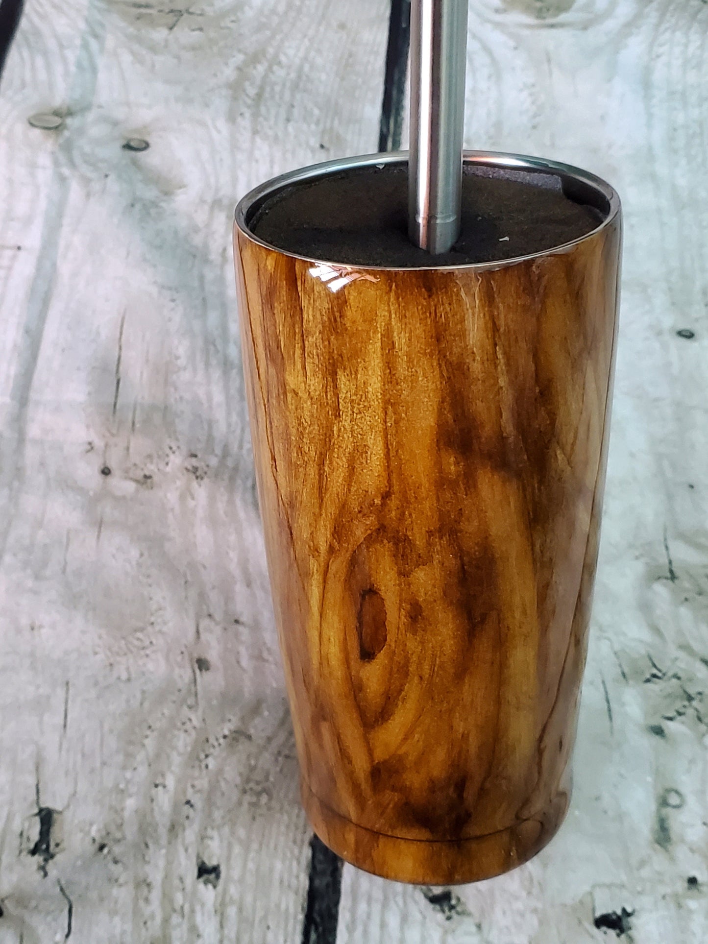WOODGRAIN TUMBLER