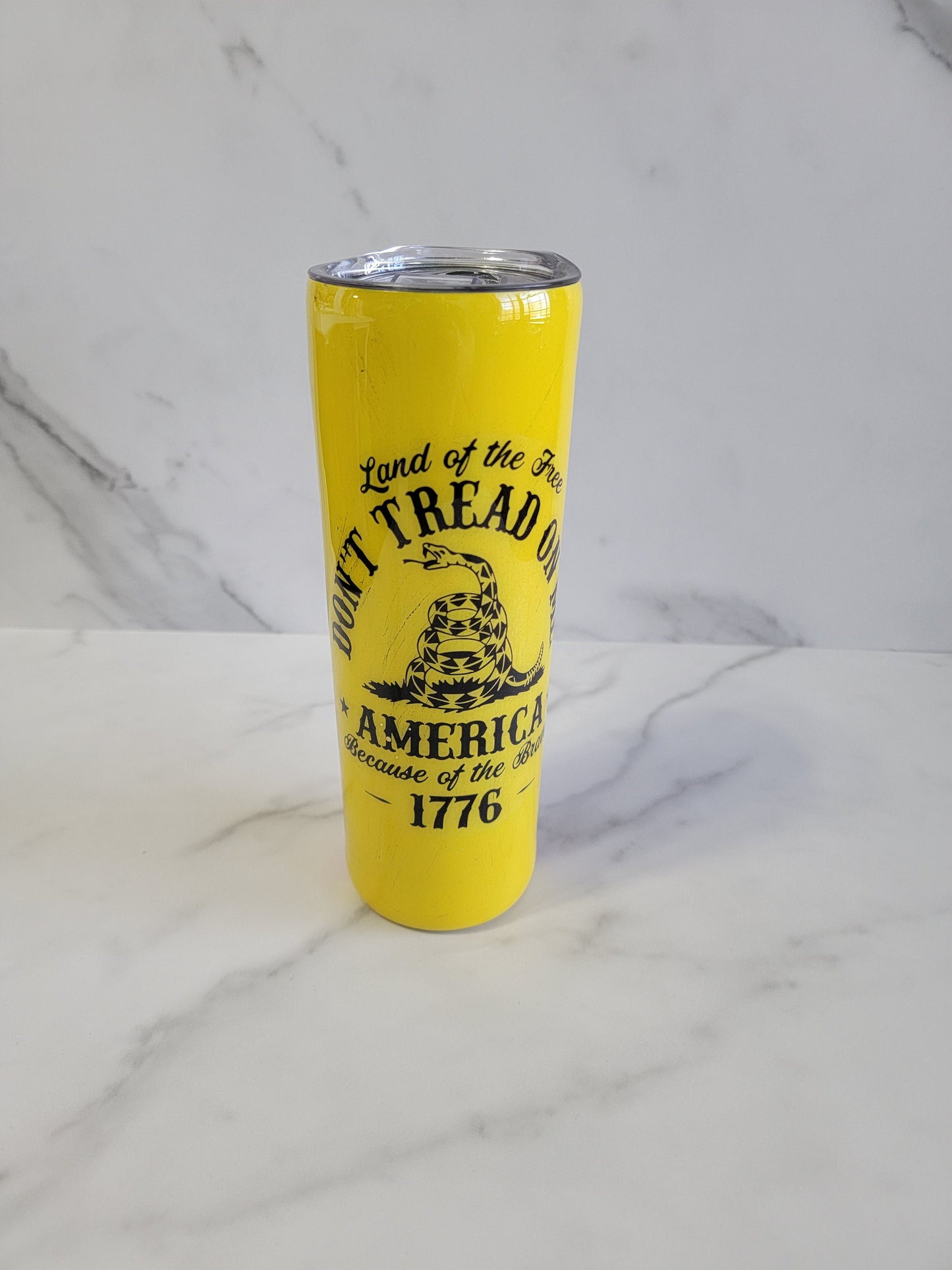 WE THE PEOPLE/GADSDEN FLAG SPLIT TUMBLER