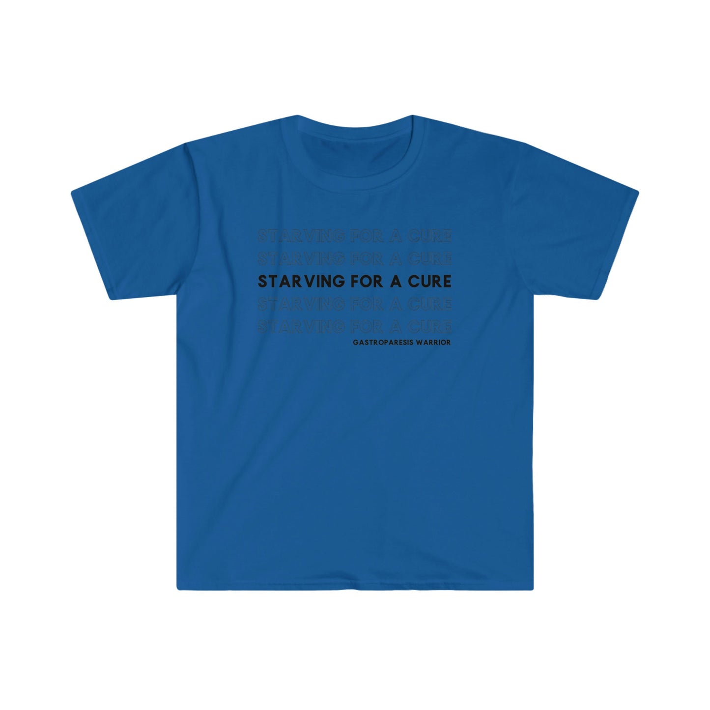STARVING FOR A CURE GASTROPARESIS AWARENESS T-SHIRT