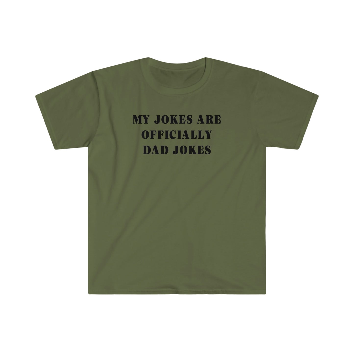 MY JOKES ARE OFFICIALLY DAD JOKES T-SHIRT
