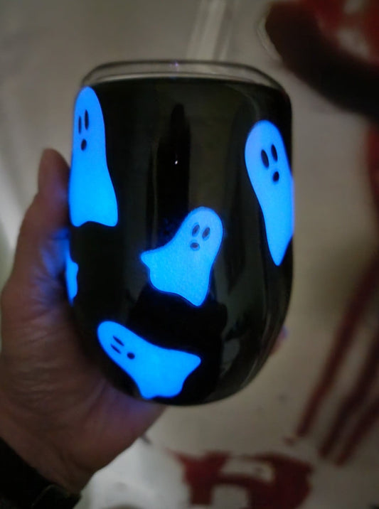 GLOW IN THE DARK GHOST TUMBLER