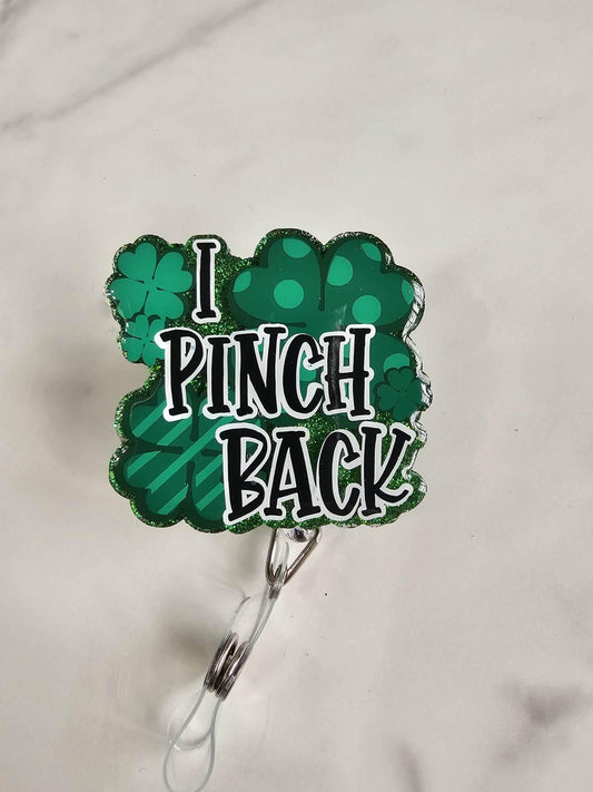 I PINCH BACK BADGE REEL