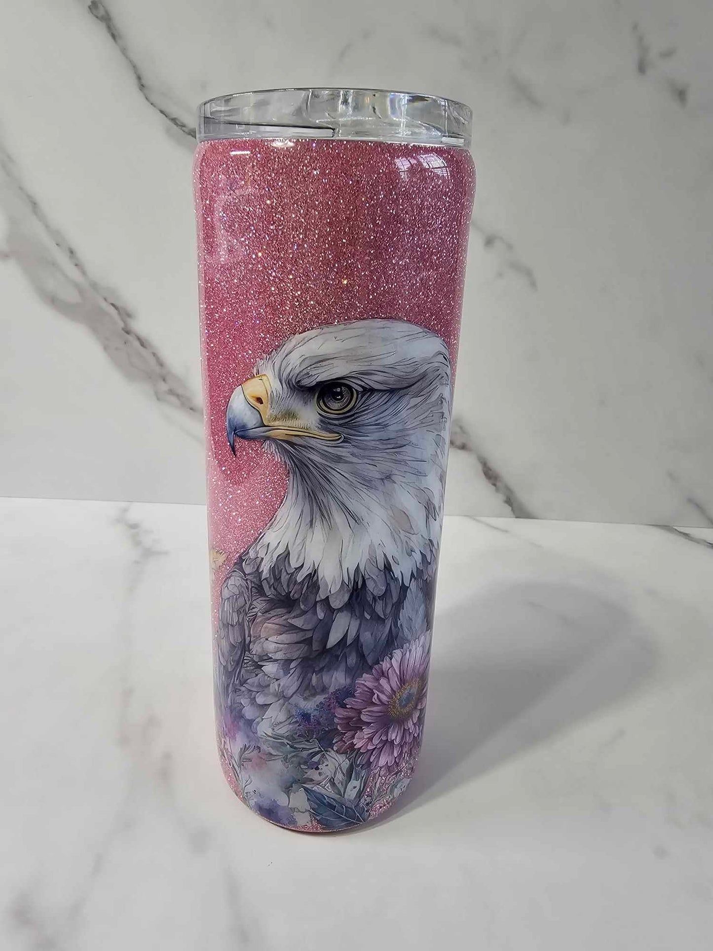 WATERCOLOR EAGLE TUMBLER