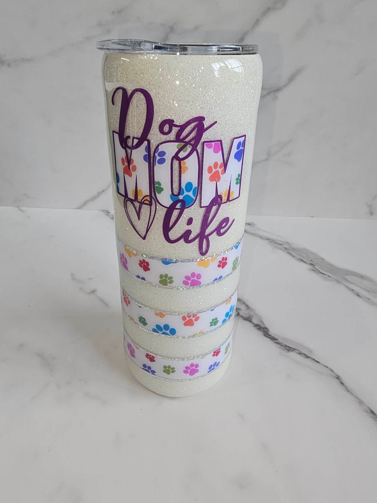 DOG MOM LIFE TUMBLER
