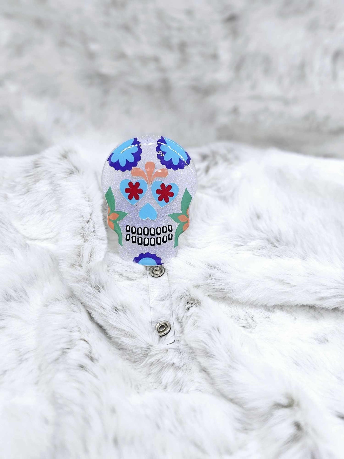 SUGAR SKULL BADGE REEL